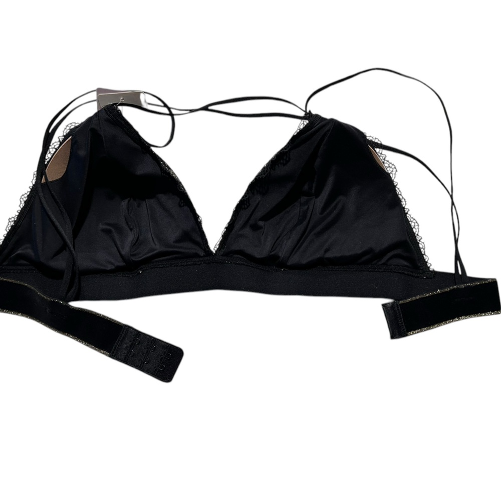 Pretty b.tempt’d Lace Bralette in black with light padding in beige - Picture 11 of 11